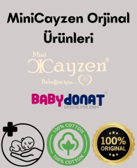 Kalp Baskılı Fisto Yaka 3 Parça Kız Bebek Takımı Krem