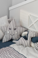 Bibaby Dino Saç Örgü Montessori Uyku Seti 69114 İndigo