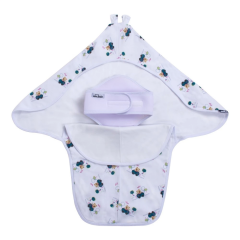 Sevi Bebe İnterlok Bel Koruyuculu Kundak Art-558 Arabalı Ayı